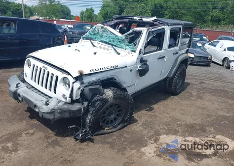 2016 Jeep Wrangler Unlimited Rubicon from USA, damaged, VIN 1C4HJWFG8GL187357